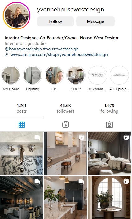 get interior design clients through social media